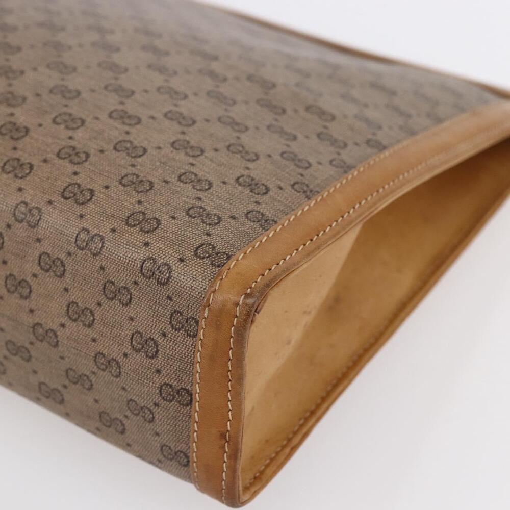 GUCCI Micro GG Supreme Clutch Bag PVC Beige 17 039 1995 Auth 146941 - Picture 7 of 16